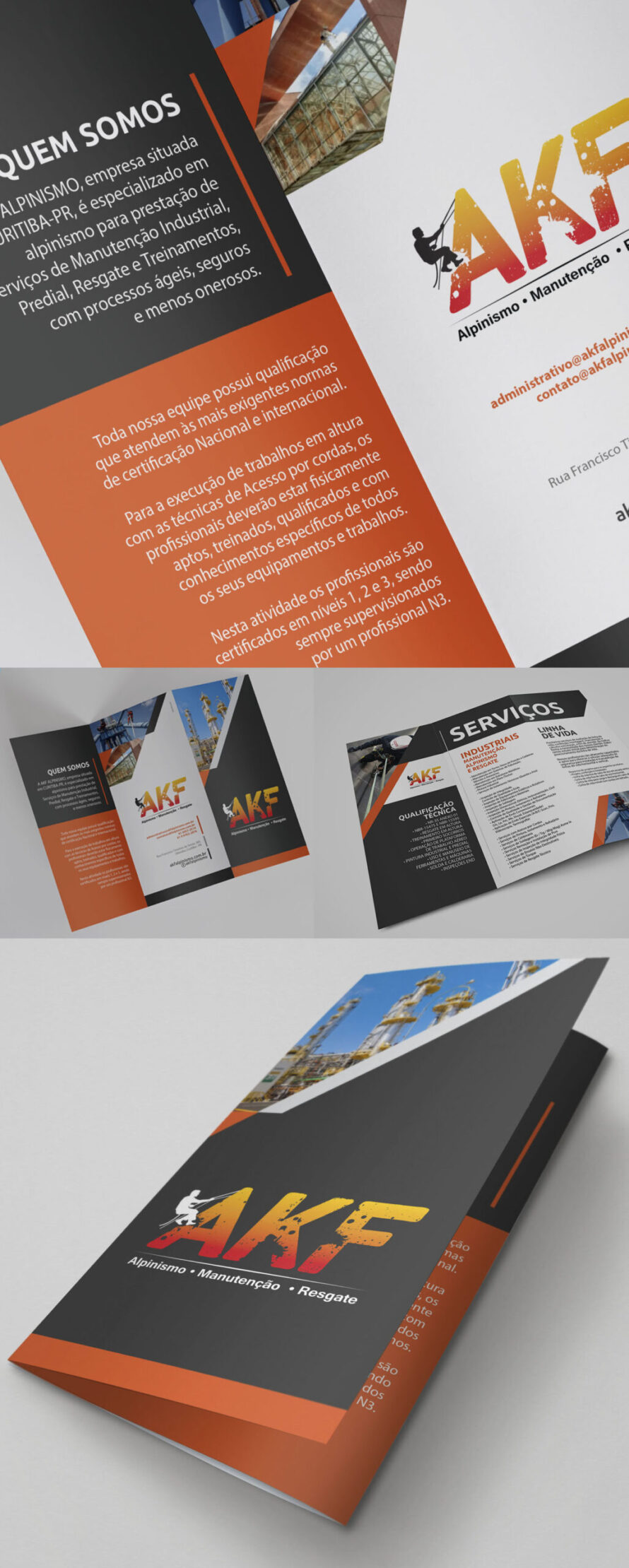 Criação de Folder e Flyer